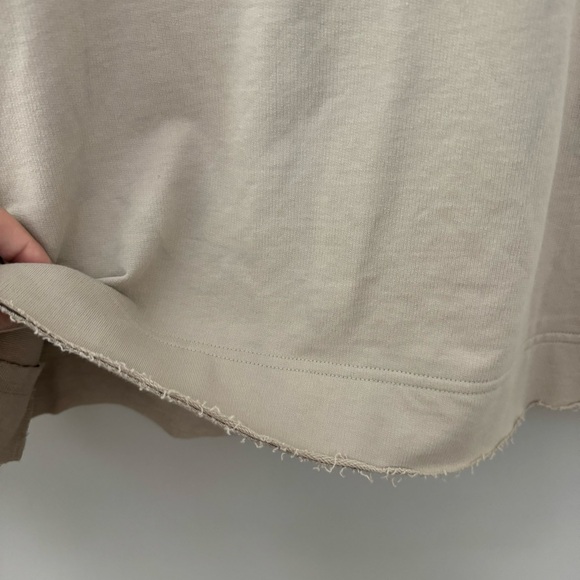 NWT Victoria Secret Cream Textured Design Adjustable Drawstring Cover Up Dress - Picture 4 of 8